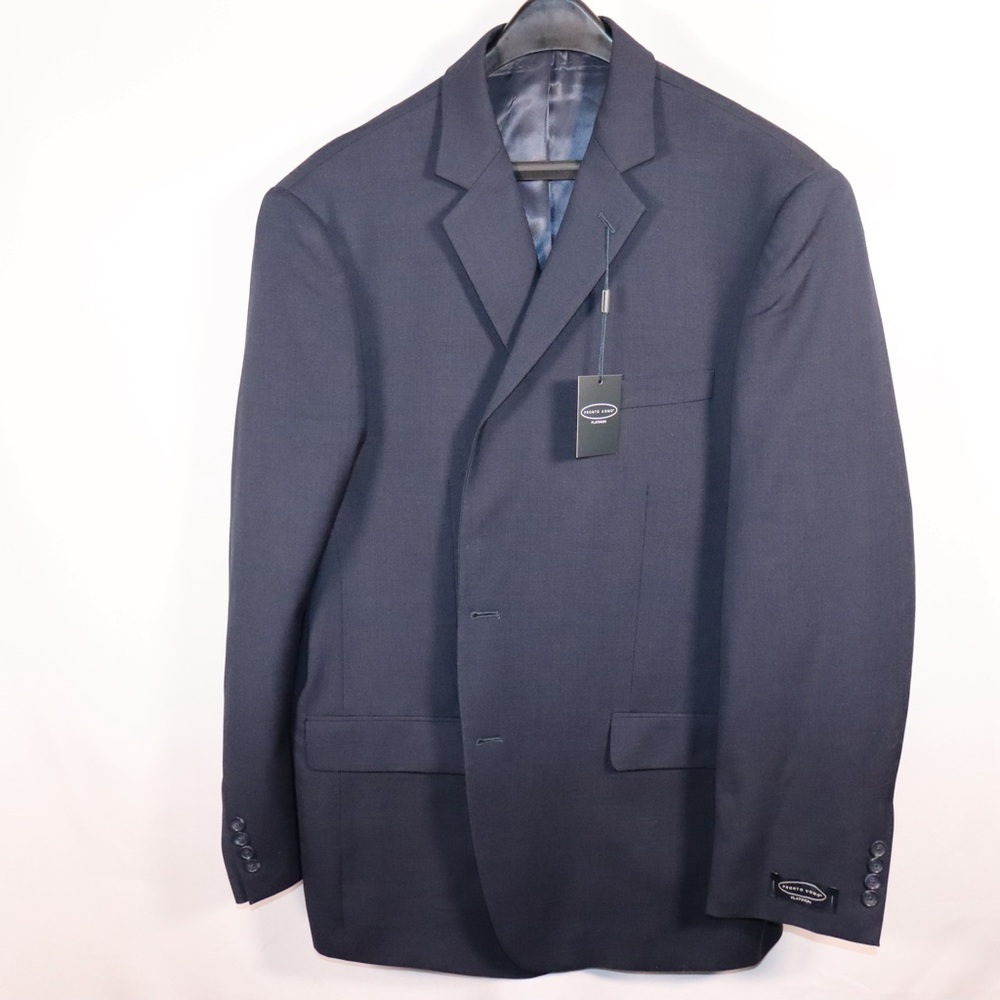 NWT Pronto Uomo men's blue blazer